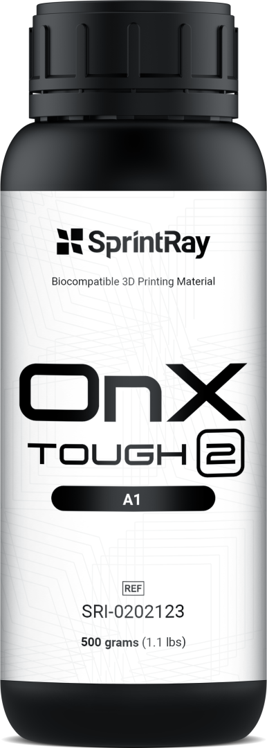 SprintRay OnX Tough 2 dental printing resin