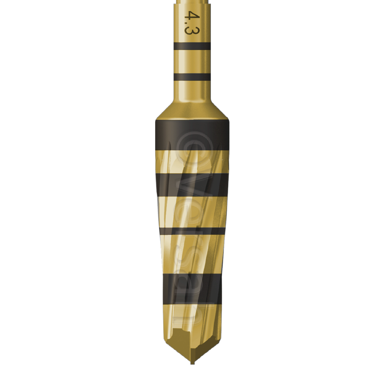 Versah Densah bur used for implant site preparation